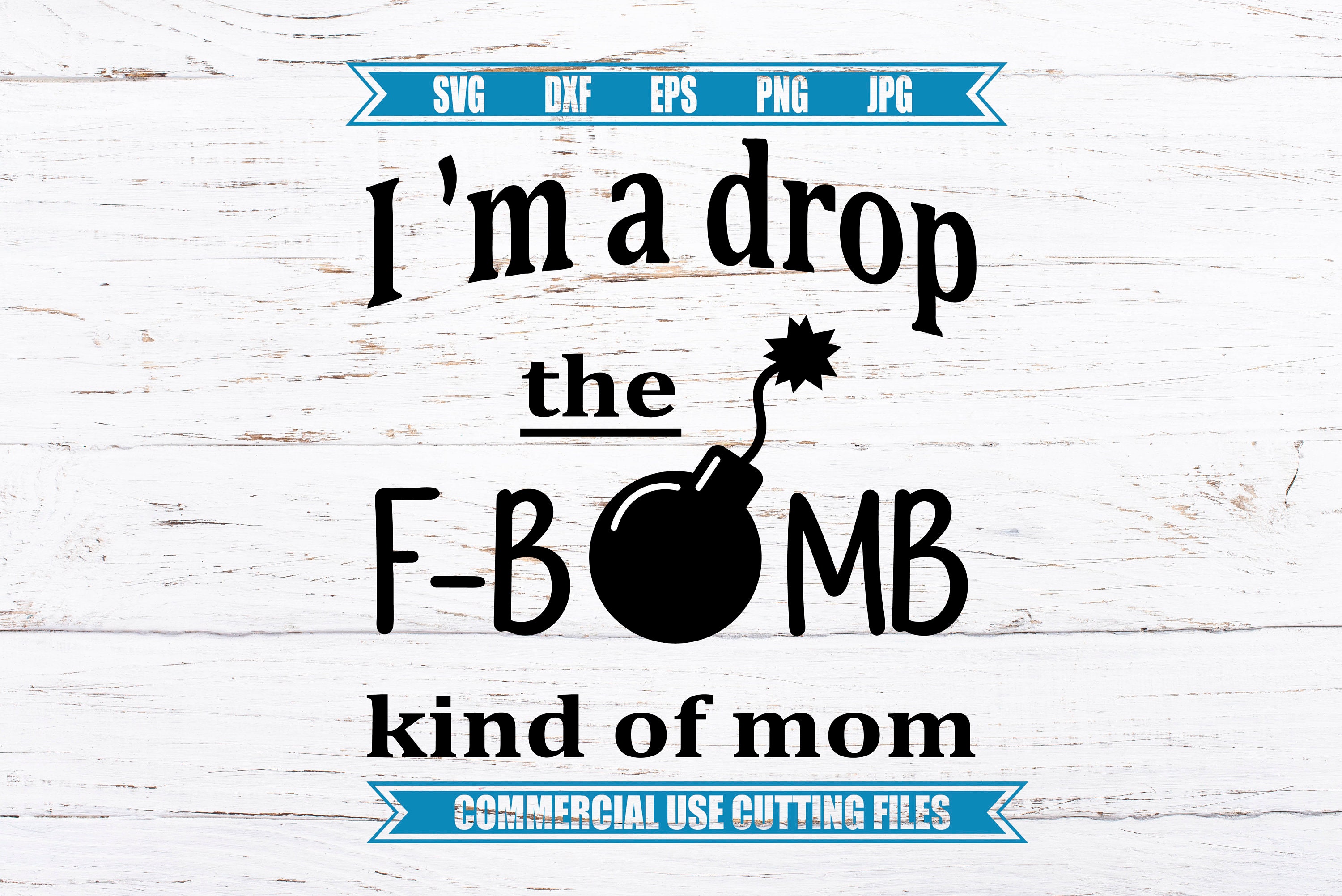 Download I'm a drop the F-Bomb kind of mom svg mom svg | Etsy