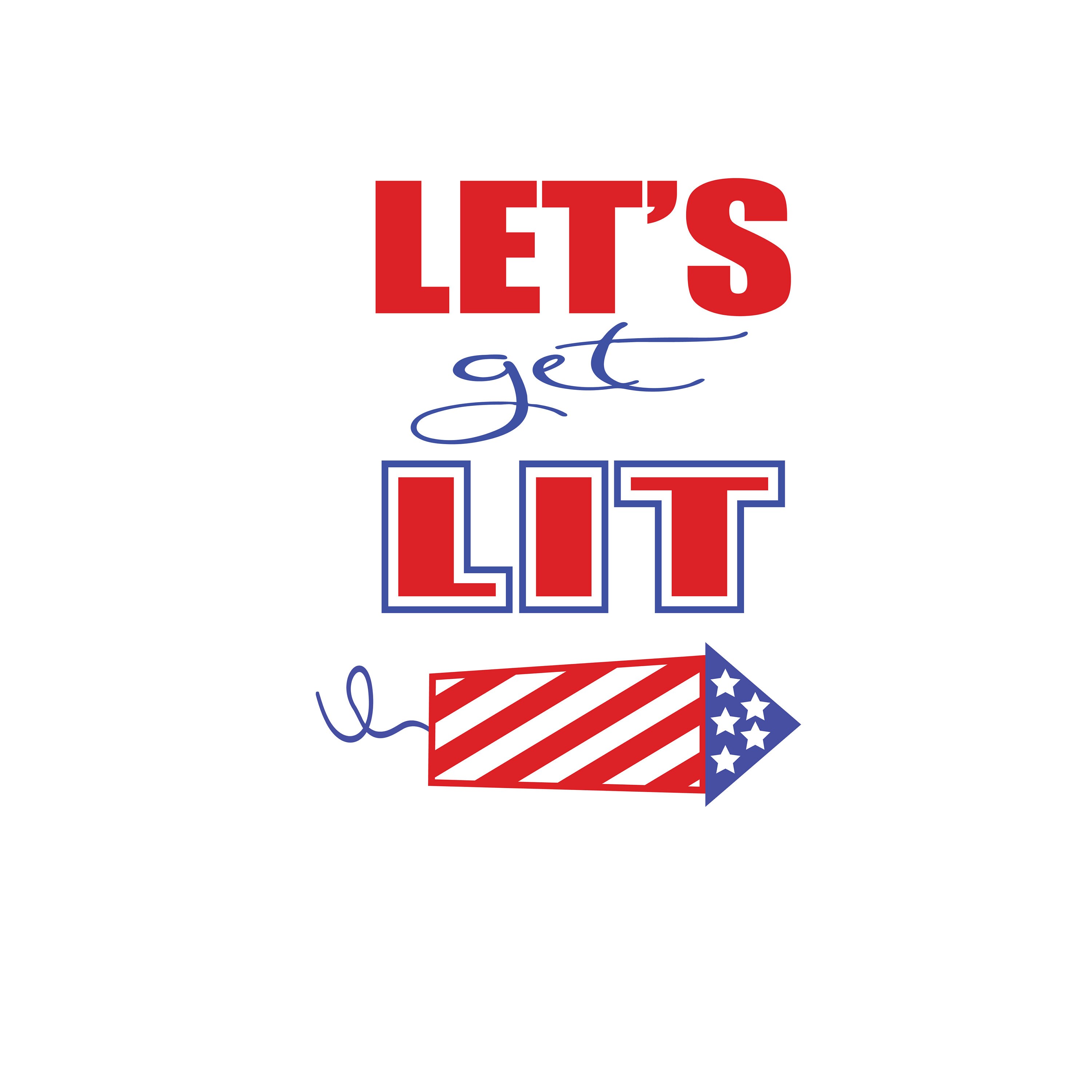 Download let's get lit svg firework svg usa svg map svg 4th | Etsy
