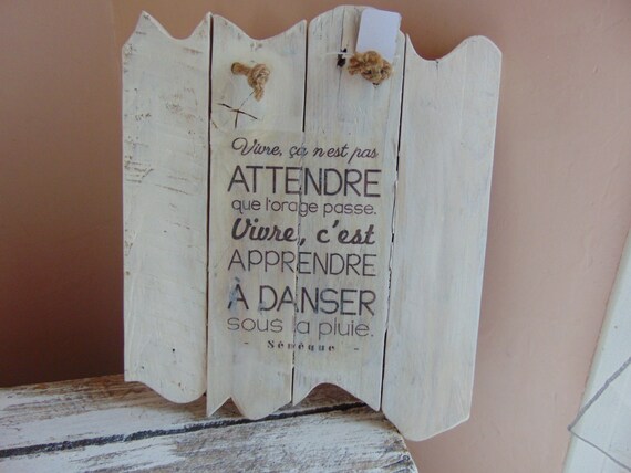 Tableau Bois Style Home Deco Citation Etsy Tableau Bois Style Home Deco Citation Etsy