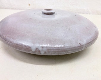UFO vase studio ceramics signed