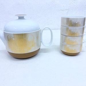 Tea set Rosenthal Decor Manipur Victor Vasarely Form Duo Ambrogio Pozzi