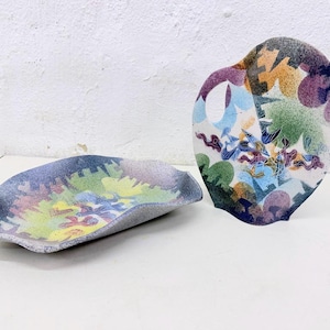Vase und Schale postmoderner Stil Studiokeramik Kunstkeramik von Jana & Majk