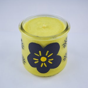English Garden Scented Flower Candle