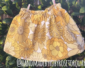 Vintage fabric children's skirt