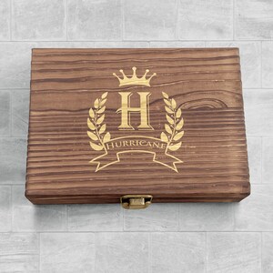 Personalized Whiskey Stone Set, Customized Whiskey Stone Set, Custom Whiskey Stone Box, Stainless Steel Ice Cube Set -Whiskey Chiller