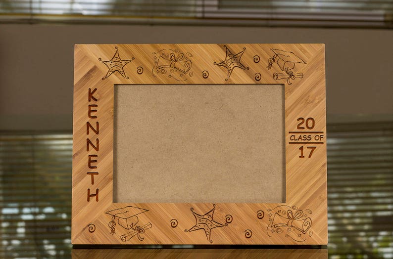 Custom Leather Picture Frame Engraved Photo Frame Leather Etsy