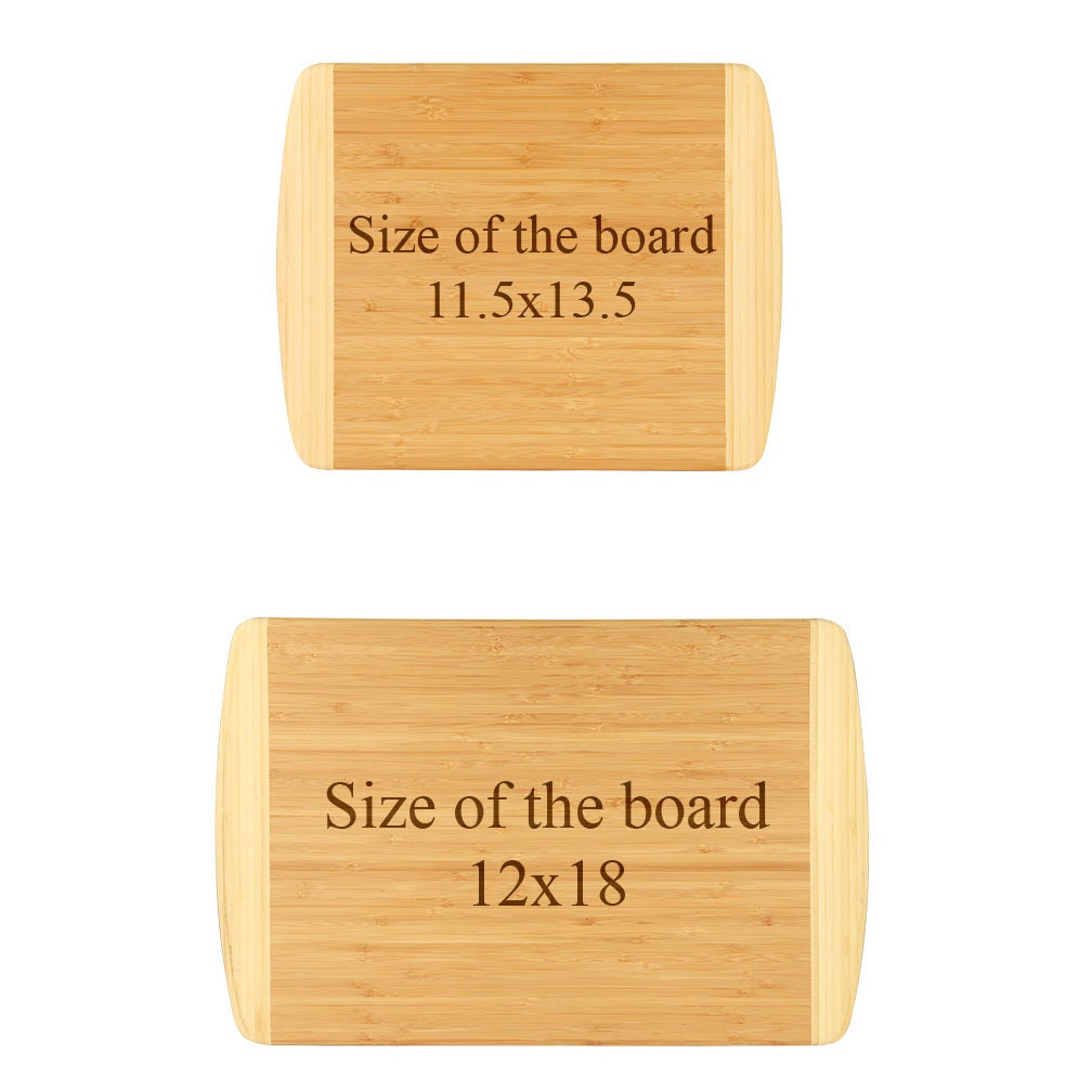 Personalized Cutting Board Wedding Gift Kitchen Decor Etsy