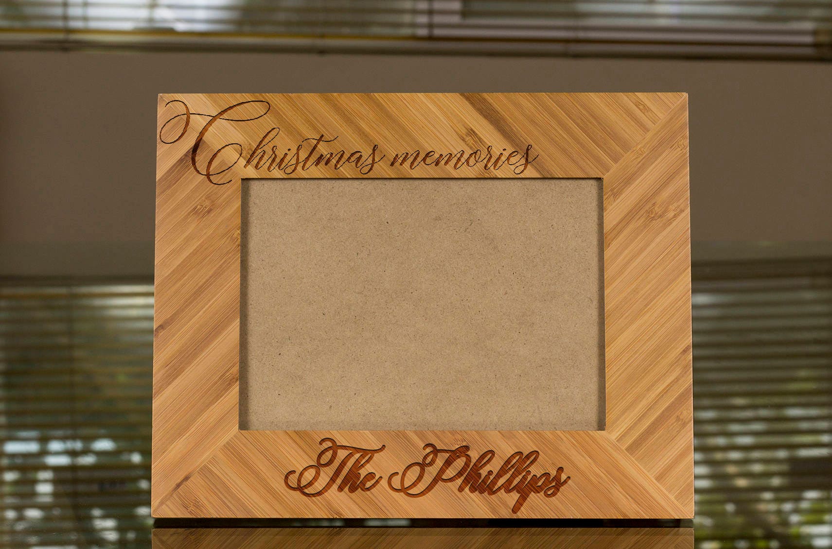 Custom Leather Picture Frame Engraved Photo Frame Leather Etsy