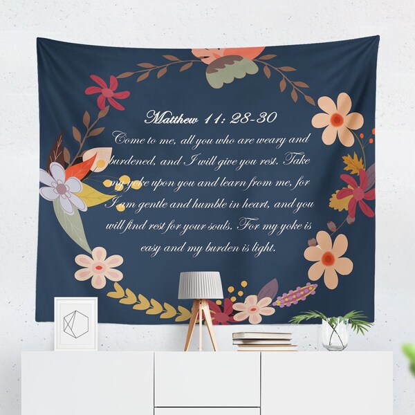 Christian Tapestry - Etsy