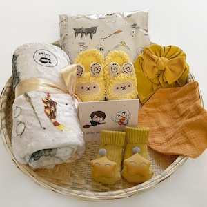Harry Potter Baby Gift Set: Handmade Blanket & Crib Sheet, Shower Gift Box image 6