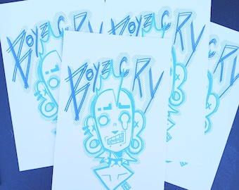 Boys cry too Art Print