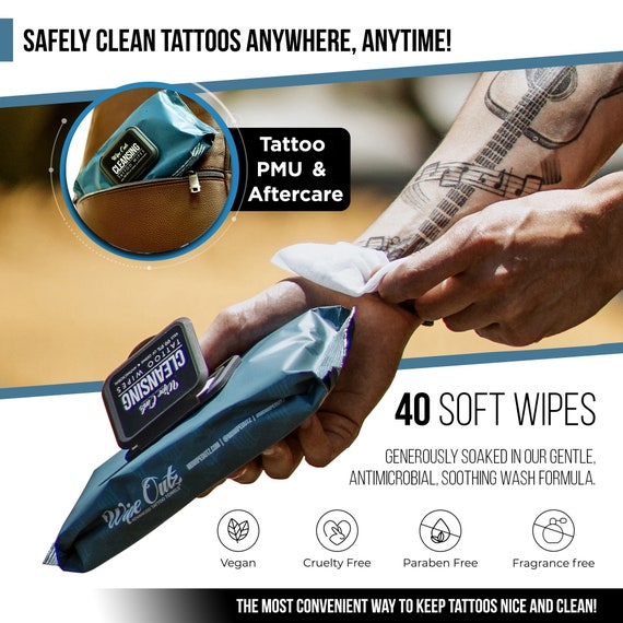 250/125/50/20pcs Black Tattoo Cleaning Wipes Pad Disposable Dental Piercing  Bibs Waterproof Sheets Paper Tattoo Accessorie - AliExpress