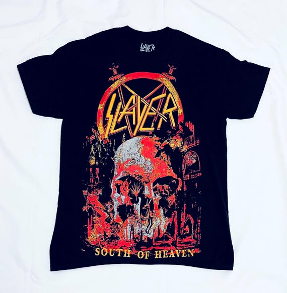 slayer Tシャツ Slayer - South of Heaven T Shirt - Etsy