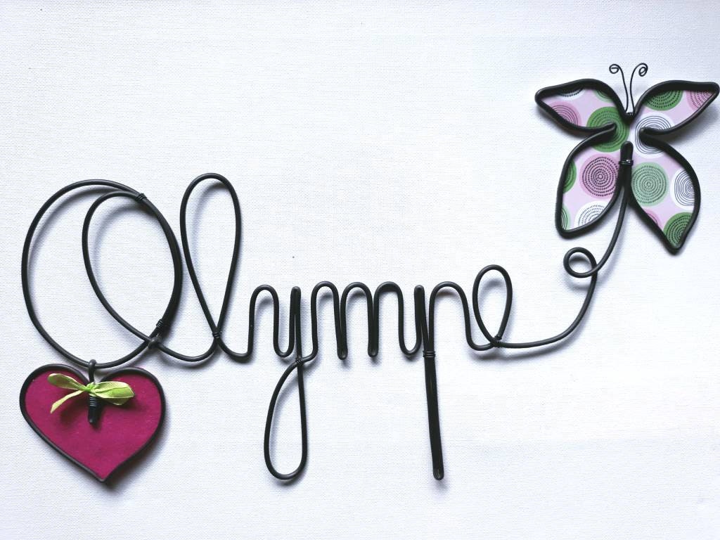 Prénom Enfant Personnalisé Pour Déco de Chambre.