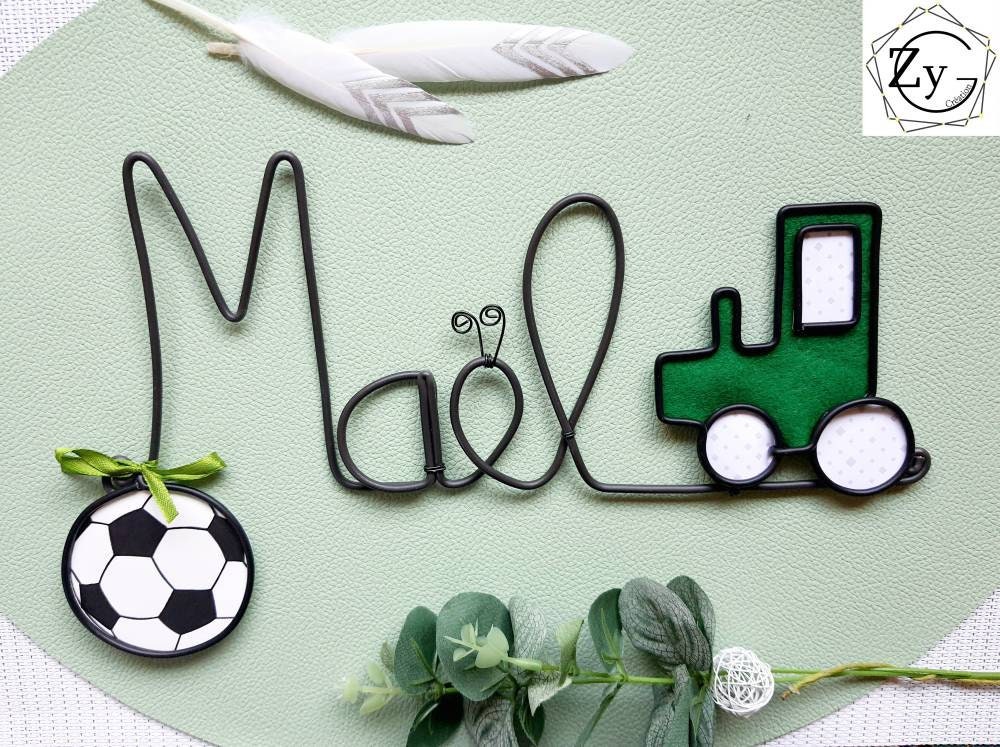 Prénom Enfant Personnalisé Pour Déco de Chambre.