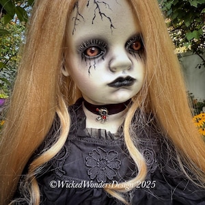 Marionette Creepy Scary Horror OOAK Doll