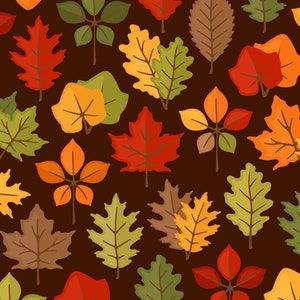 Autumn Leaves Clipart, Fall Clipart, Thanksgiving Clipart, Nature ...
