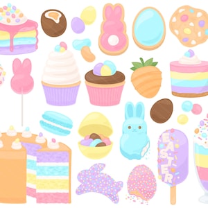 Osterfestlichkeit PNG Clipart - Käsekuchen Pfannkuchen Keks Cupcake Backen Clip Art, Hase Karotte Osterei Leckereien Dessert, kommerzielle Nutzung