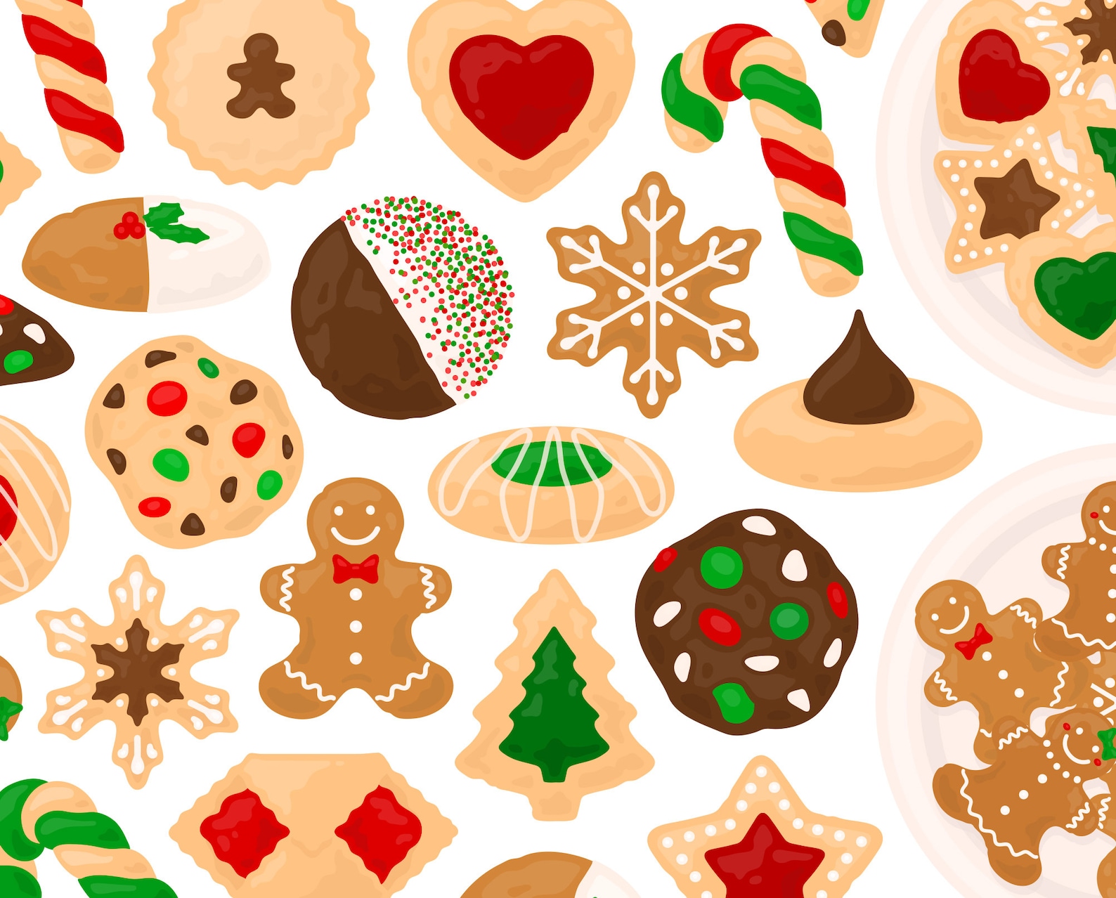 Weihnachtsplätzchen PNG Clipart Lebkuchen Dessert Backen - Etsy.de