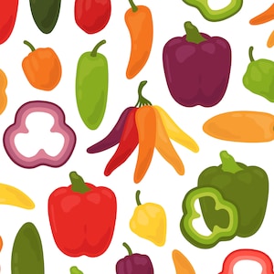 Pepper Clipart - Habanero Jalapeno Chili Cinco De Mayo Clip Art, Taco Tuesday Salsa Veggie Vegetable Garden Clipart - Utilisation commerciale