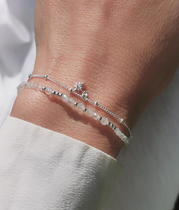 Bracciale Donna Argento 925 Con Farfalla - Gioiello Regolabile 16-21 Cm In Scatola Regalo, Regalo Per Mamma, Moglie, Fidanzata