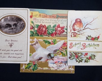 Vintage Holiday Postcards