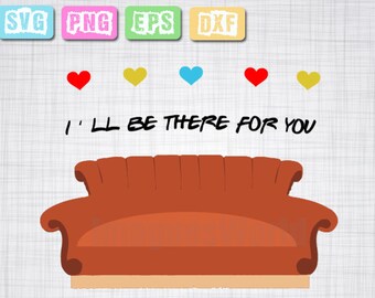 Free Free 183 Central Perk Couch Svg Friends Sofa Vector SVG PNG EPS DXF File