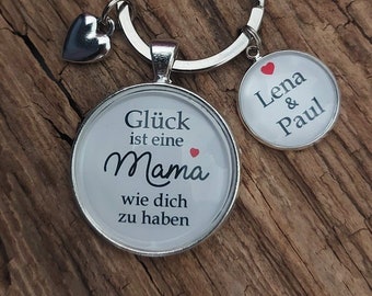 Schlüsselanhänger "Mama" personalisiert