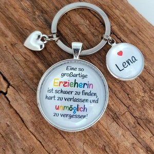 Keychain &quot;Educator&quot; personalizable
