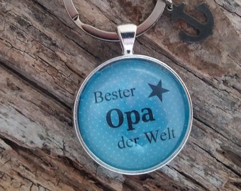 Schlüsselanhänger "Bester Opa der Welt"