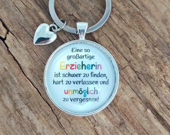 Schlüsselanhänger "Erzieherin"