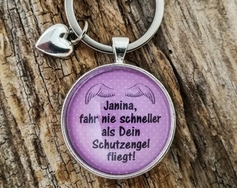 Schlüsselanhänger "Führerschein" Cabochon