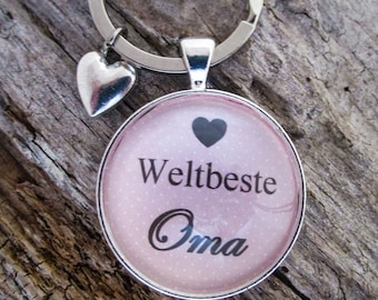 Schlüsselanhänger "Weltbeste Oma"