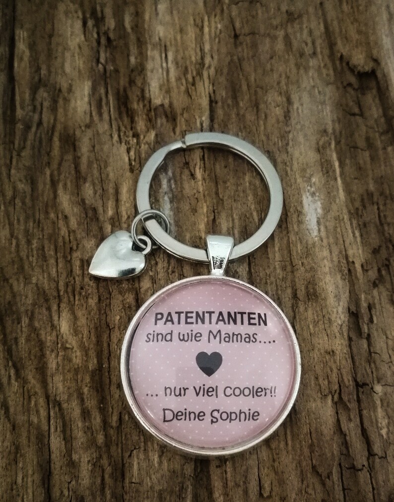 Sleutelhanger Coole Patentante afbeelding 1