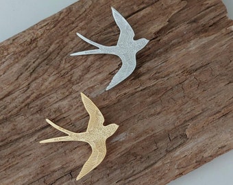 Swallow Brooch