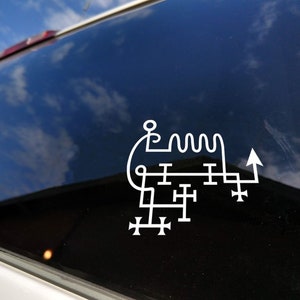 Sigil of Mammon Vinyl Decal