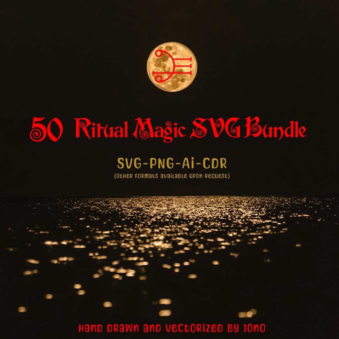 Magick Ritual Rites Sigils 50 Ritual Magic Sigils SVG Bundle - Etsy