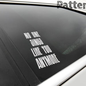 Chris Cornell Tribute Vinyl Decal