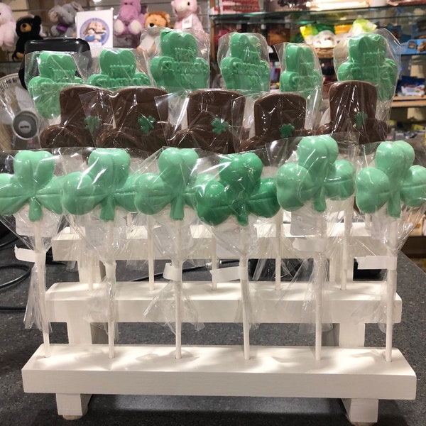 11"x4.5"x4.5" | 17 Hole | Tiered Cake Pop Or Lollipop Display | Custom sizes available