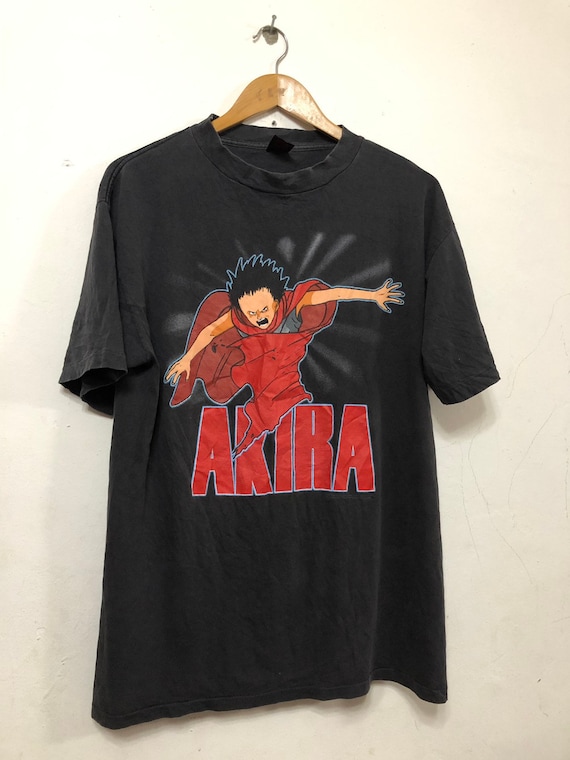 Vtg MEGA RARE!!!80's AKIRA T shirt By Fashion Victim Made in Usa Copyright 1988 by The Akira Commitee Large Size Single Stich!!!