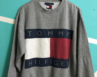 Tommy Hilfiger Sweatshirt - Etsy