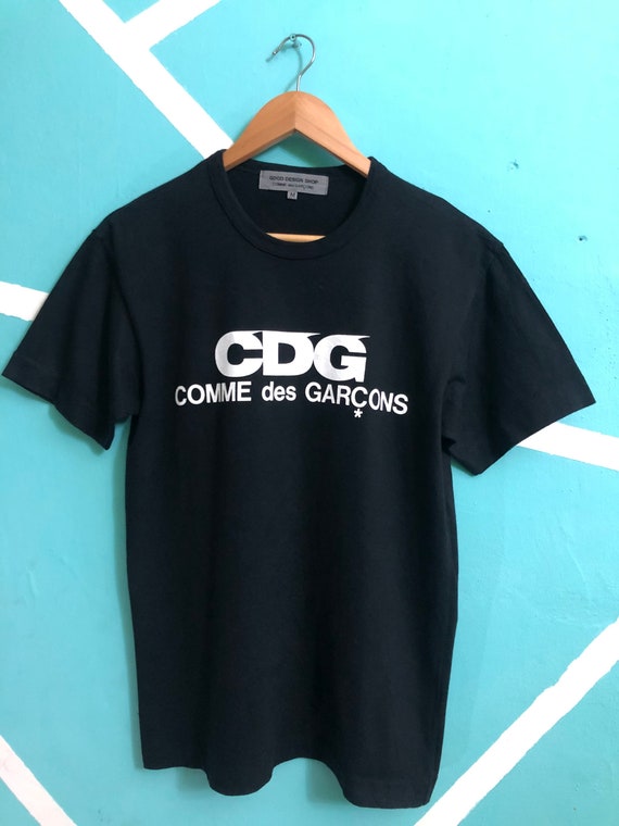 COMME DES GARCONS X Good Design Shop T Shirt Big Logo Medium