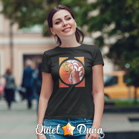 Art Nouveau Snips Ahsoka Tano T-shirt 