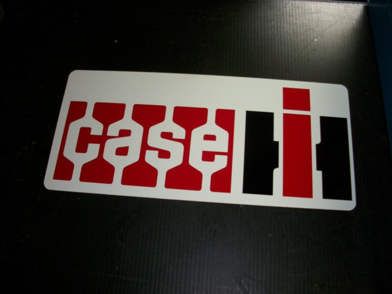 Case IH Metal Sign 24x8 Inch Etsy