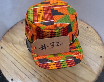 Hand made flat top hat one of a kind south western pattern #32