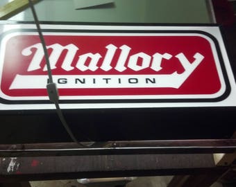 Mallory Ignition 23 x 10 x 4 verlicht bord: 1,8 m schakelsnoer