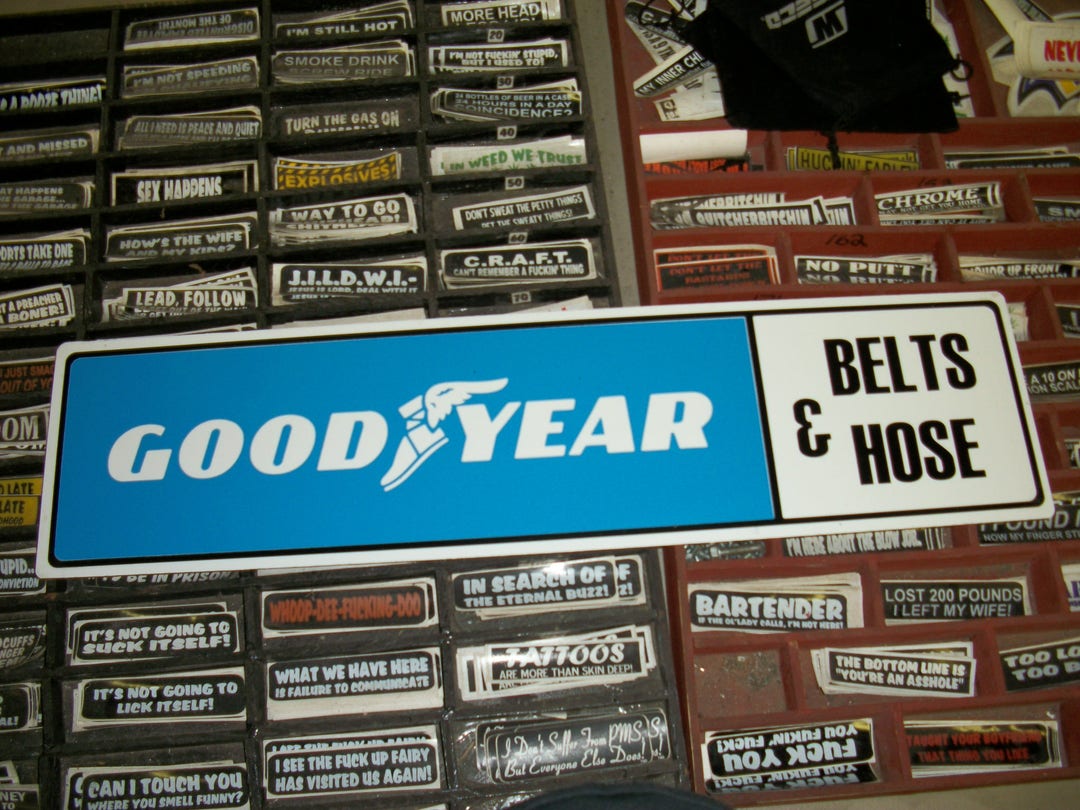 Good Year Belts and Hose 23x5x2 Metal Sign Etsy