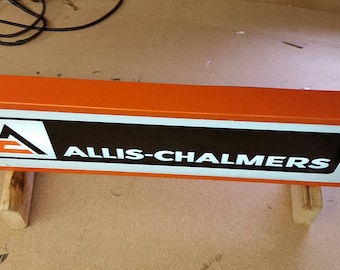 Allis Chalmers lighted sign 30x8x2 inch