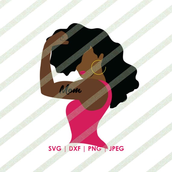 Download Free Mother S Day Sexy Black Mom Svg And Dxf With Tattoo And Etsy SVG Cut Files