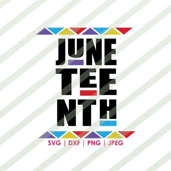 Download Juneteenth SVG Martin Font 90s Style Cricut or Silhouette ...